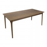 Mesa de comedor madeira rectangular 180